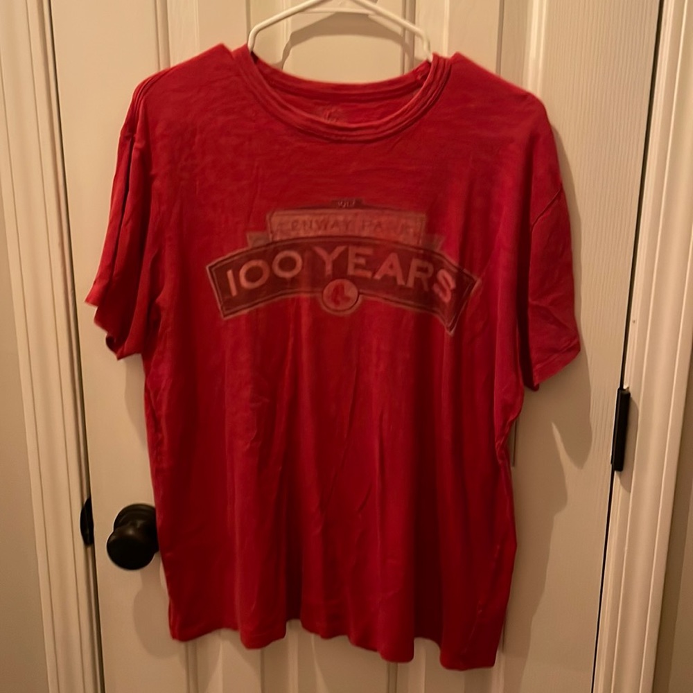 47 brand 100 year Fenway Park shirt